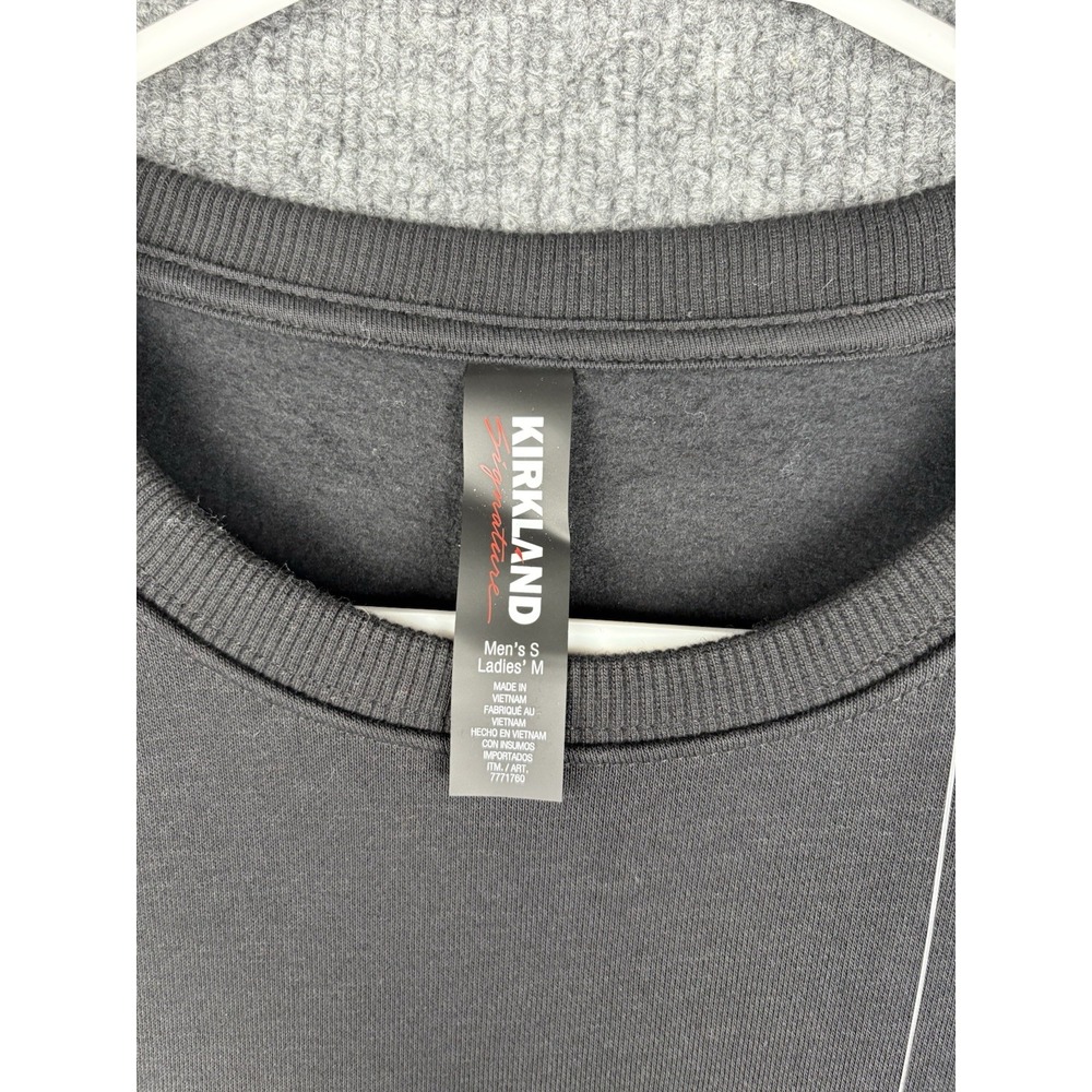 Kirkland Unisex Logo Fleece Crewneck Sweatshirt for Men's S Women's M - Picture 4 of 9